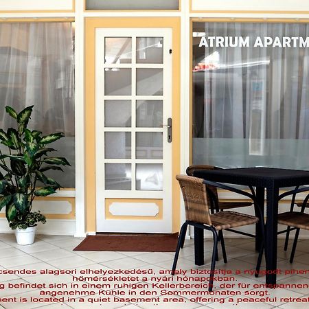 Basement Atrium Apartman Apartment Keszthely Bagian luar foto